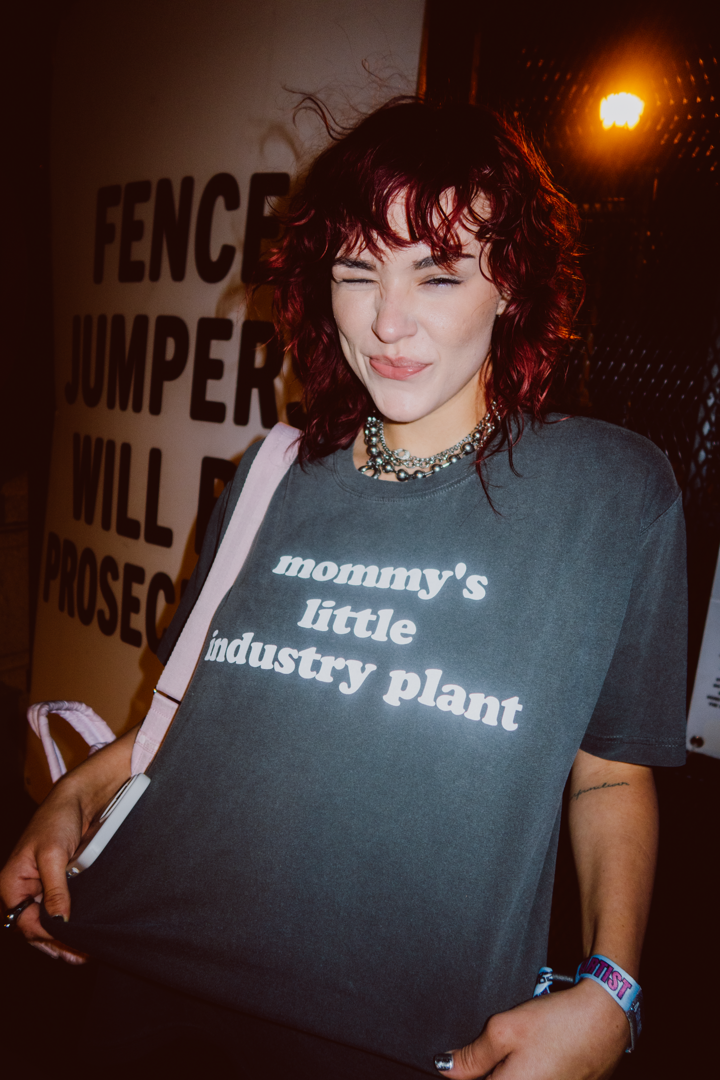 mommy's little industry plant tee