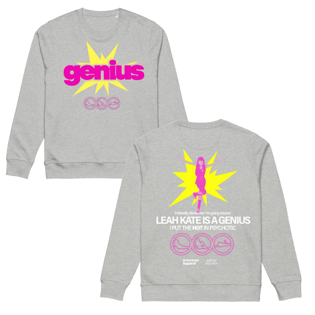 Leah Kate Is A Genius Crewneck