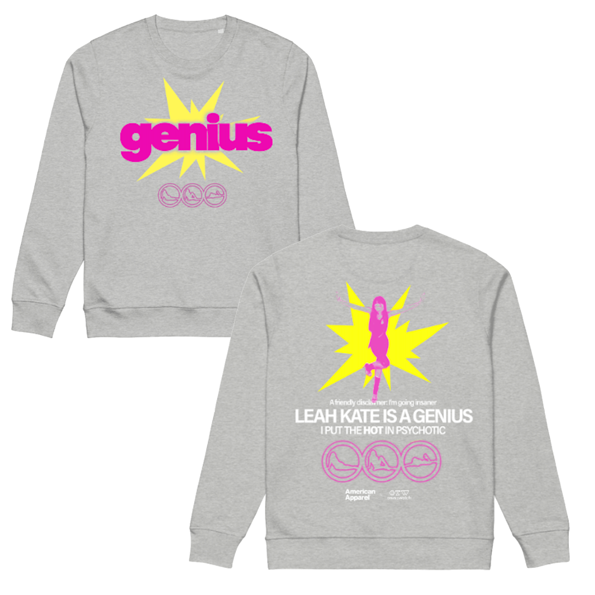 Leah Kate Is A Genius Crewneck