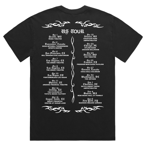 Capsule # 3 Sasha Keable - Snake Tour Tee (Black)