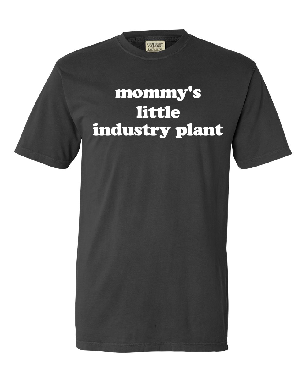 mommy's little industry plant tee