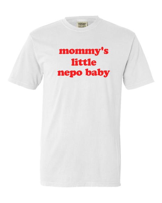 mommy's little nepo baby tee